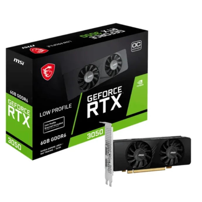 MSI GeForce RTX 3050 LP 6G OC