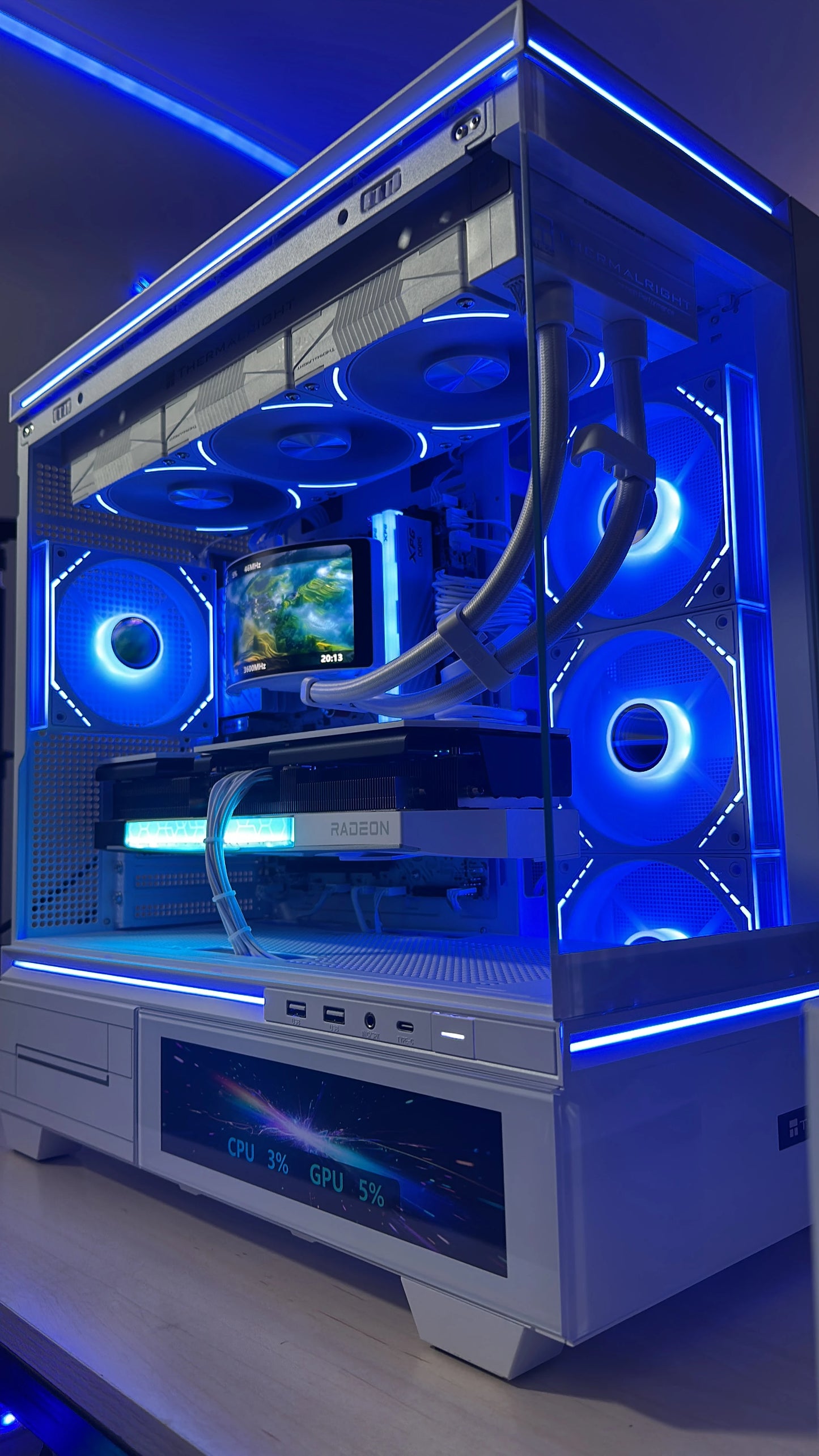PC Gamer Gama Alta Streamer | Ryzen 5 9600X / RTX 5070 / Rainbow Vision 360