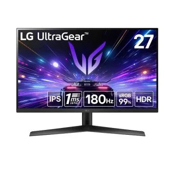 Monitor Gamer LG 27 UltraGear 27GS60F-B 180Hz IPS FHD