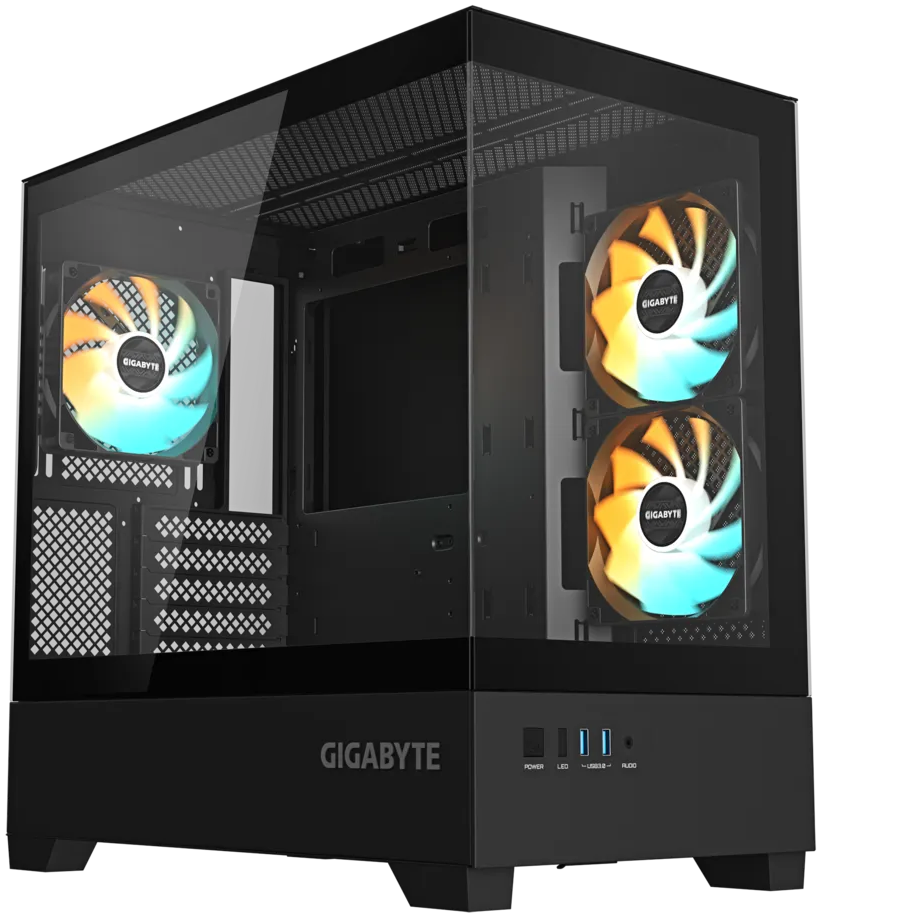 Gabinete Gamer Gigabyte C201 Black