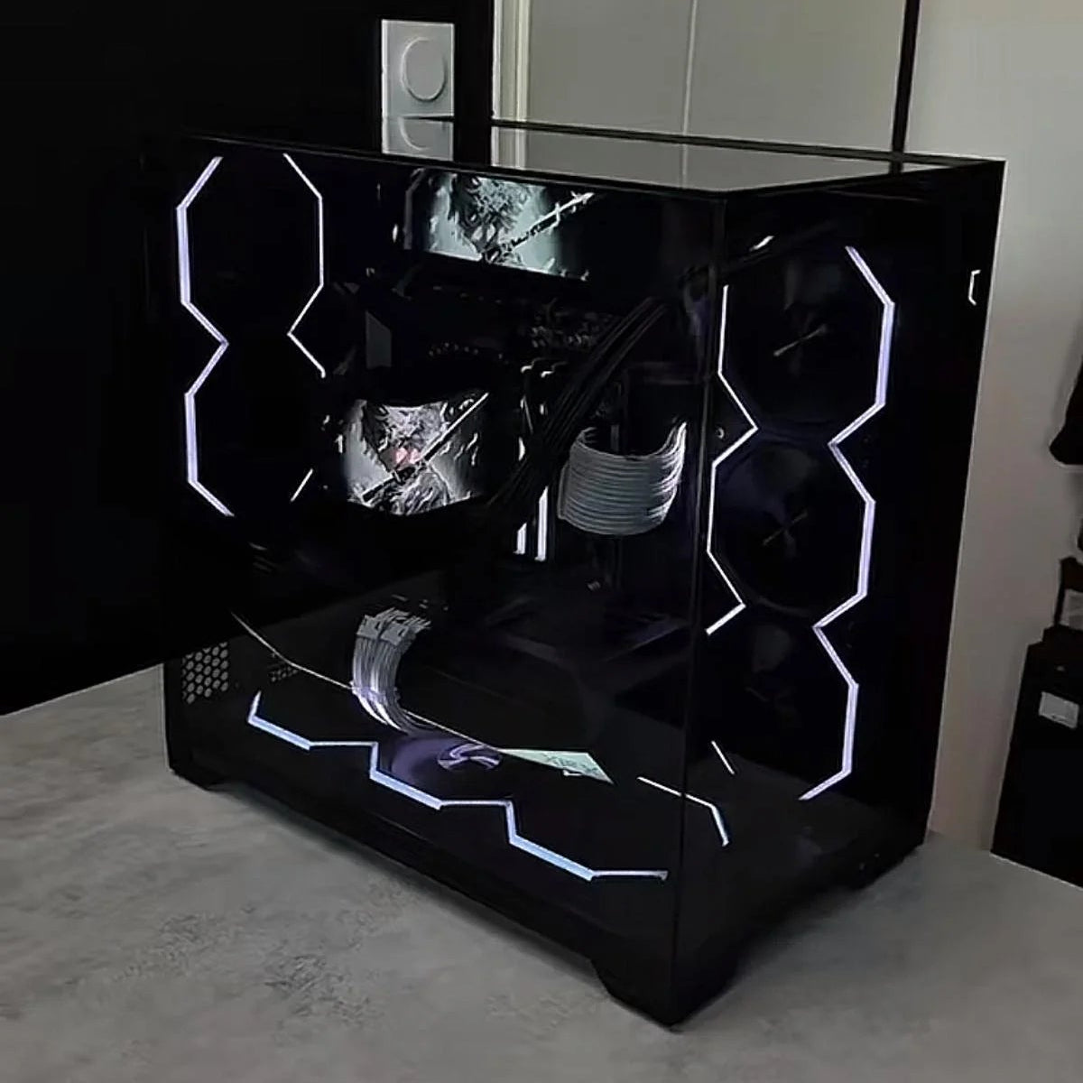 PC Gamer Premium | Ryzen 7 9800X3D / RTX 5080 / Cables Mod / Version Black