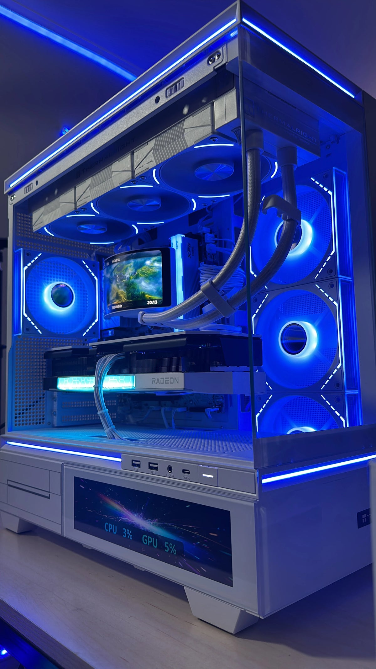 PC Gamer Gama Alta Streamer | Ryzen 5 9600X / RTX 5070 / Rainbow Vision 360 - 16GB RAM DDR5