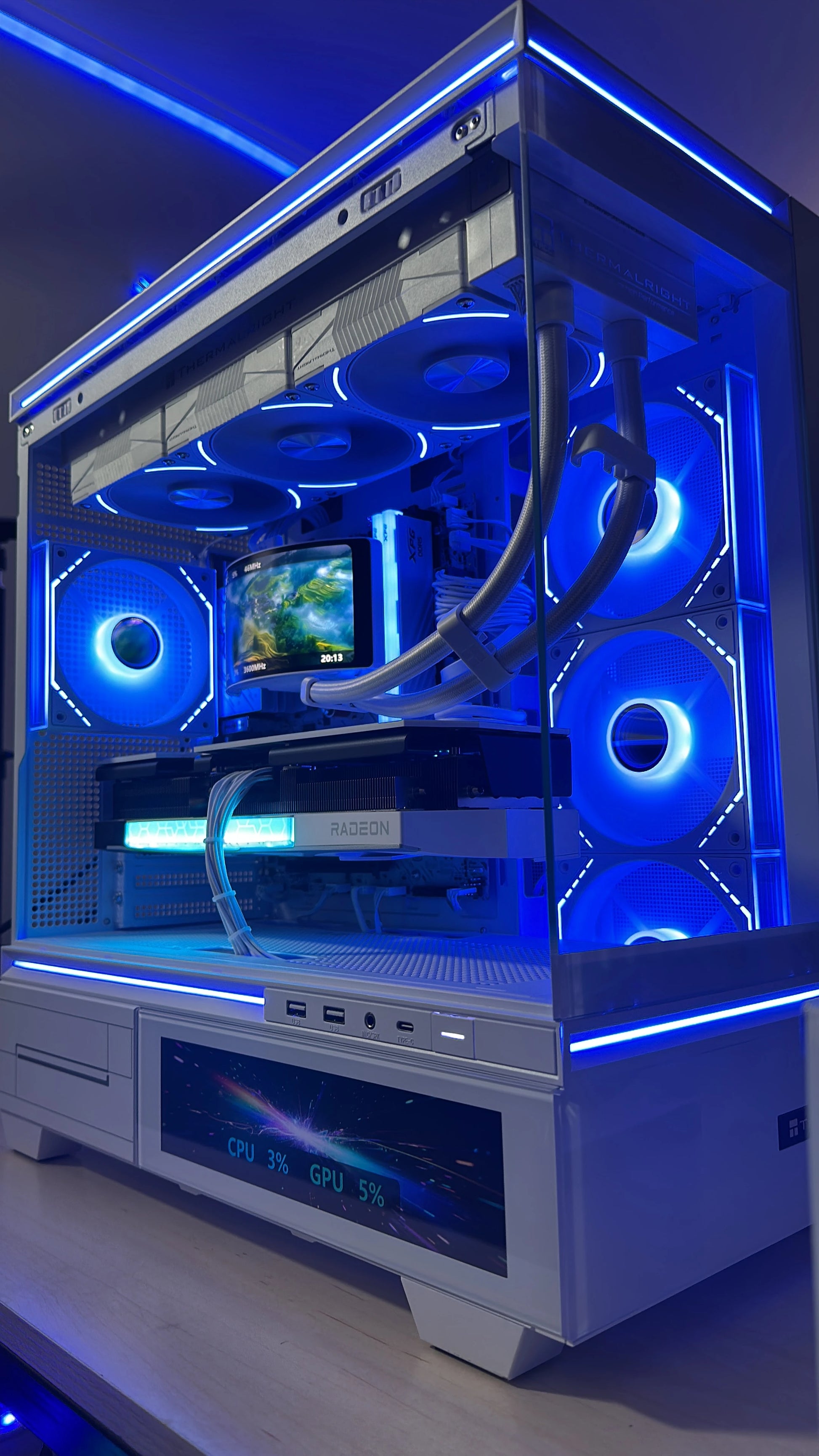 PC Gamer Gama Alta Streamer | Ryzen 5 9600X / RTX 5070 / Rainbow Vision 360