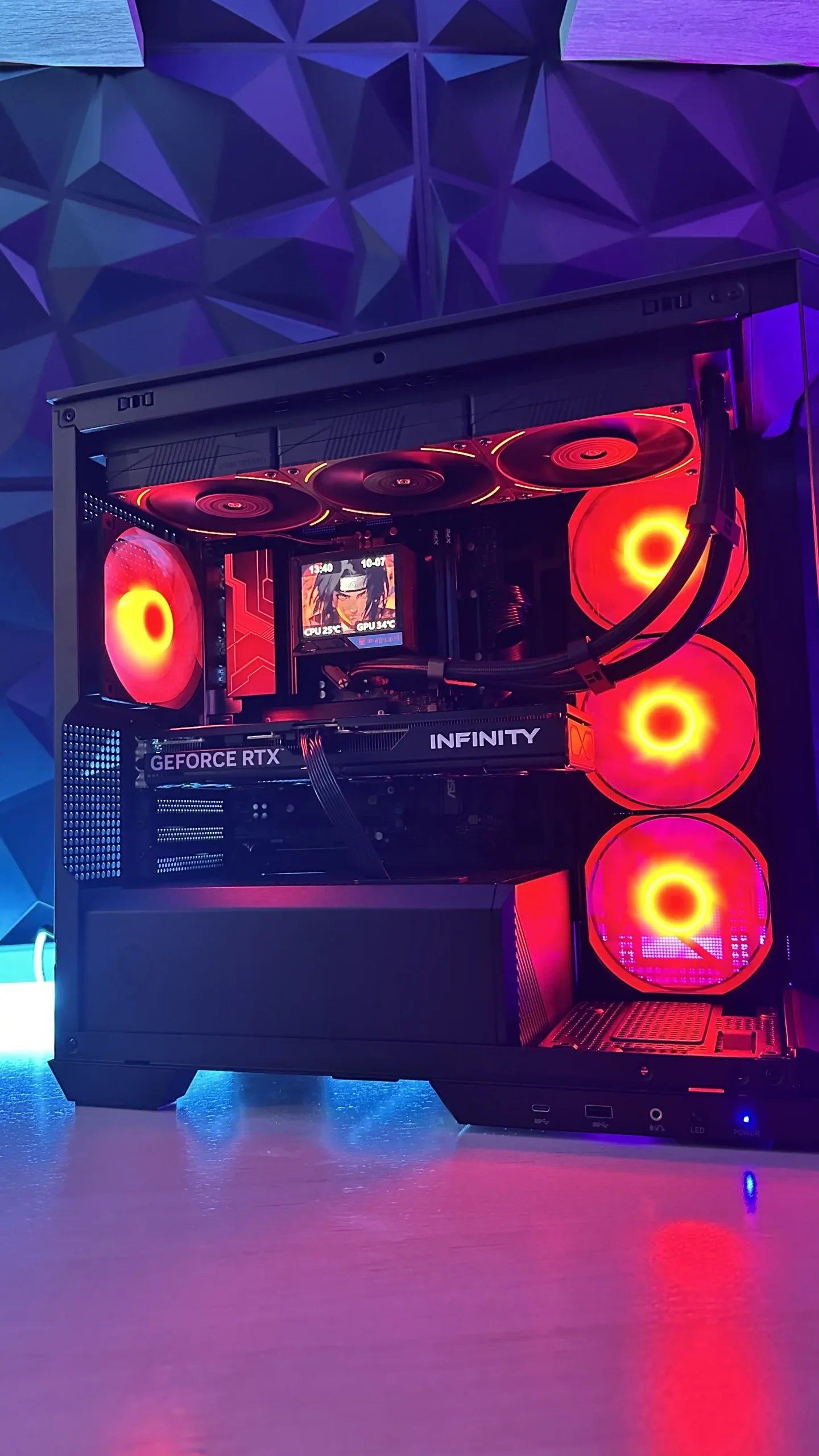 PC Gamer Gama Alta Streamer | Ryzen 7 7800X3D / RX 9070XT