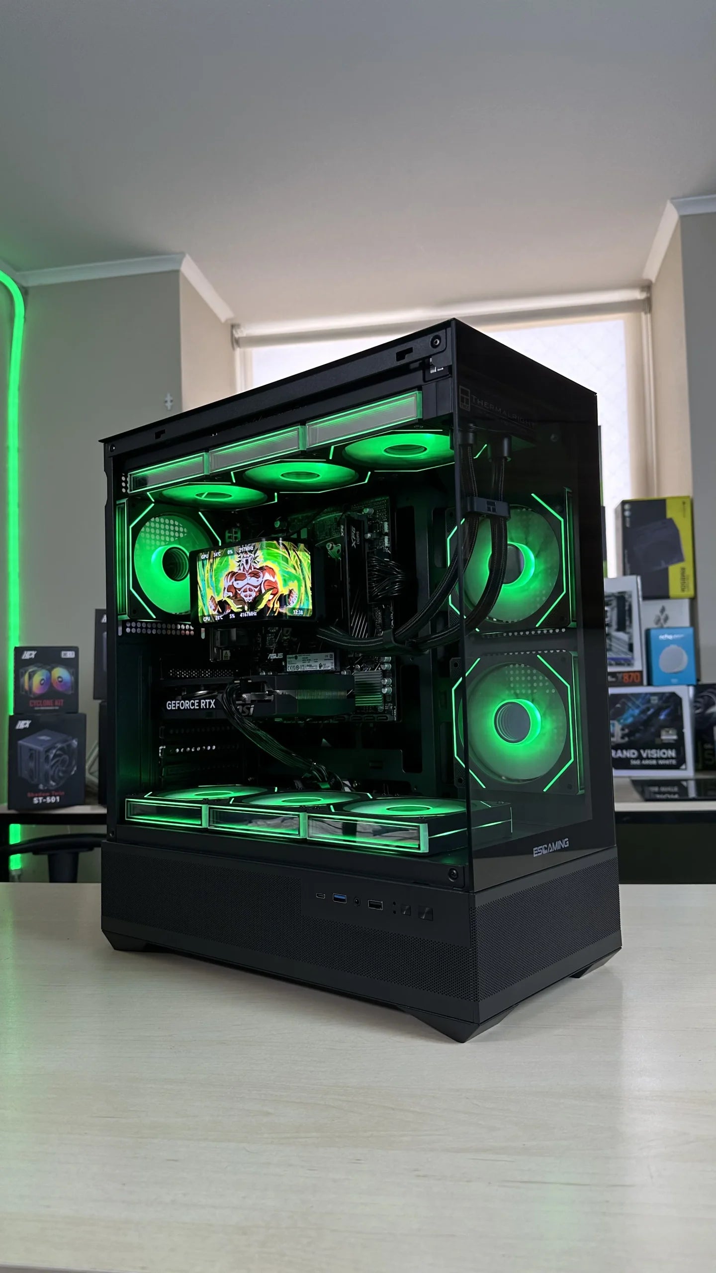 PC Gamer Gama Alta – Streamer | Ryzen 7 7800X3D / RTX 5070 / 1Tb Almacenamiento