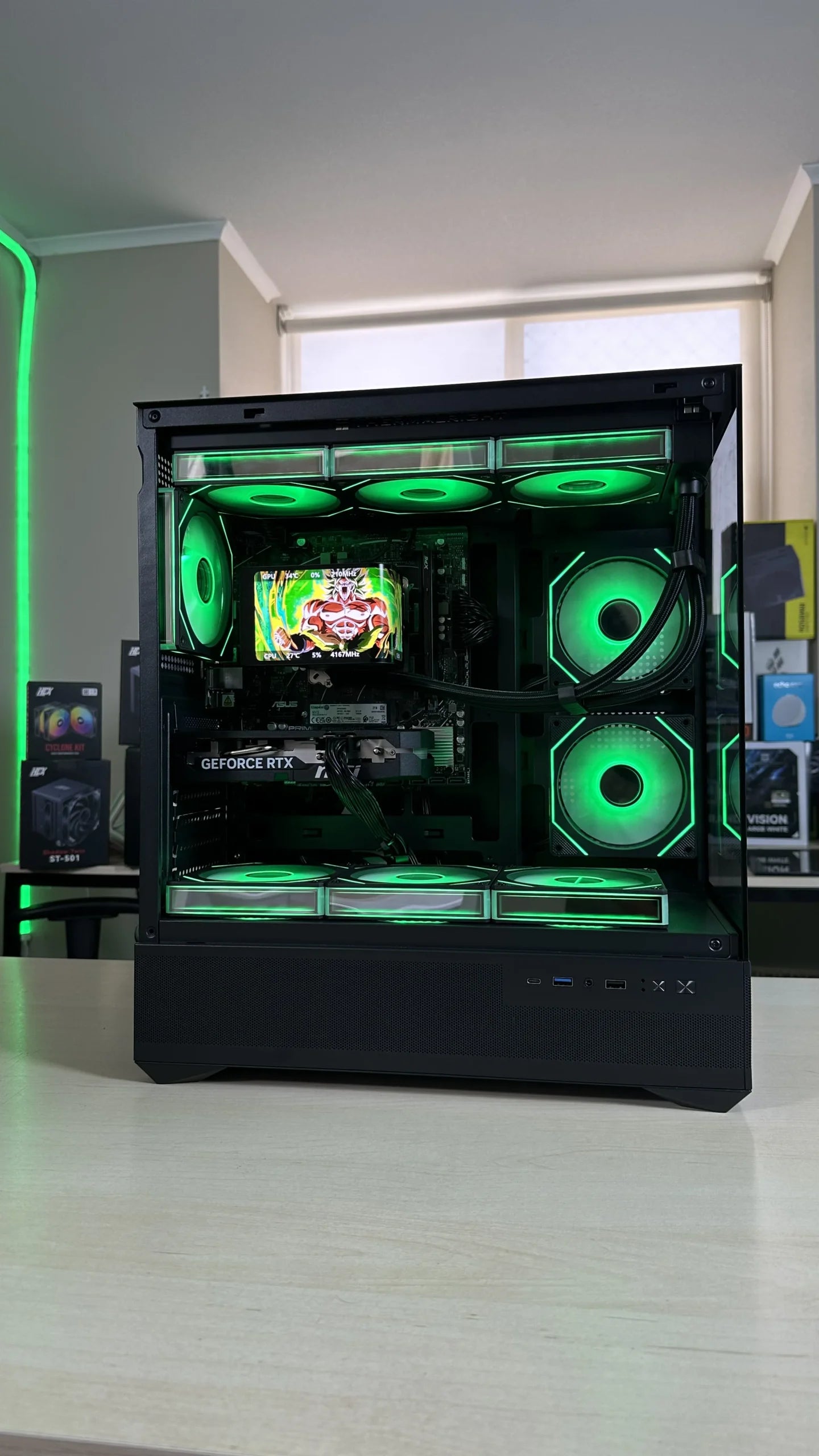 PC Gamer Gama Alta – Streamer | Ryzen 7 7800X3D / RTX 5070 / 1Tb Almacenamiento