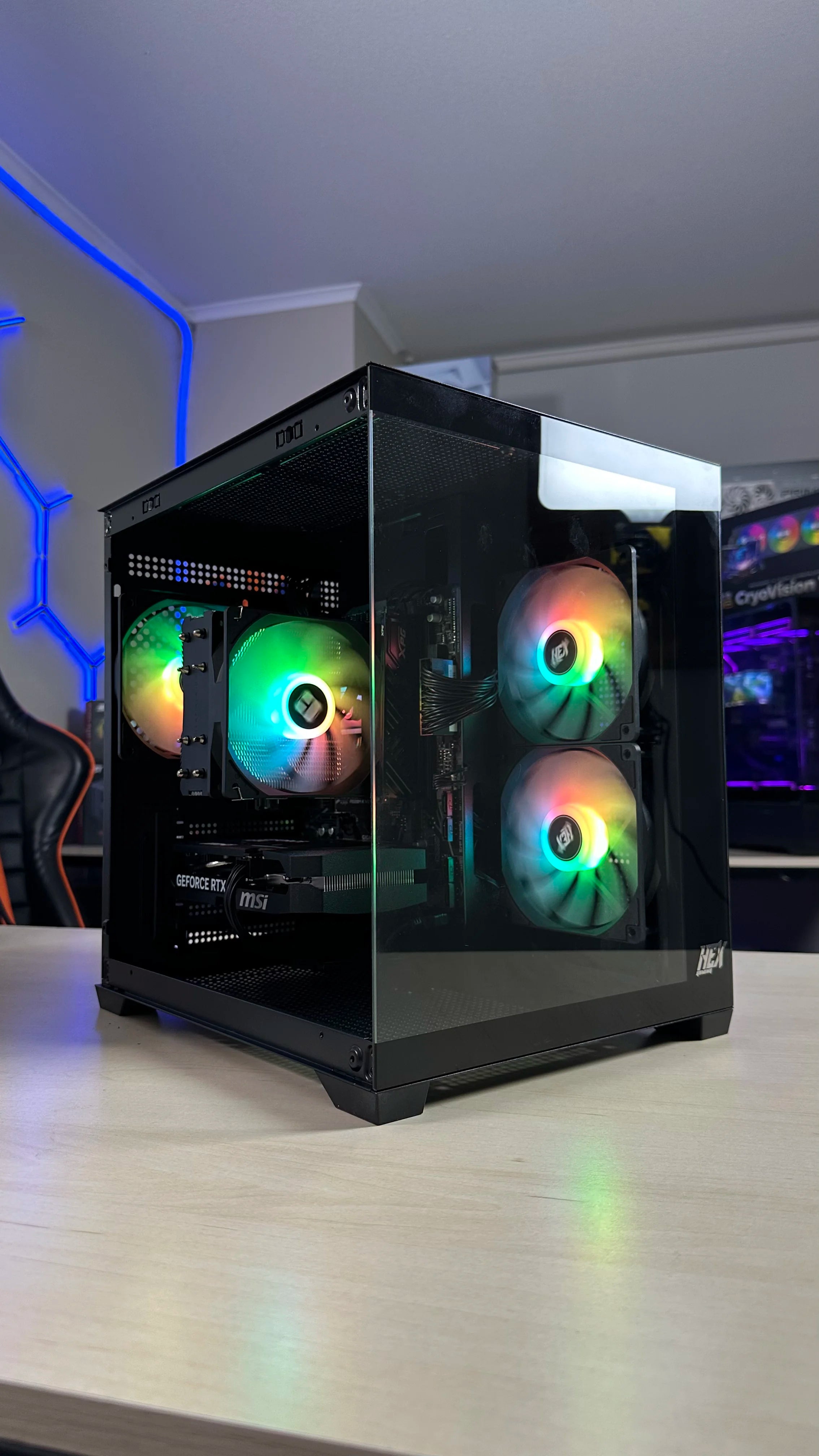 PC Gamer Entrada | Ryzen 5 5500 / RTX 3050 / 1TB / Gabinete Vidrio Tem ...