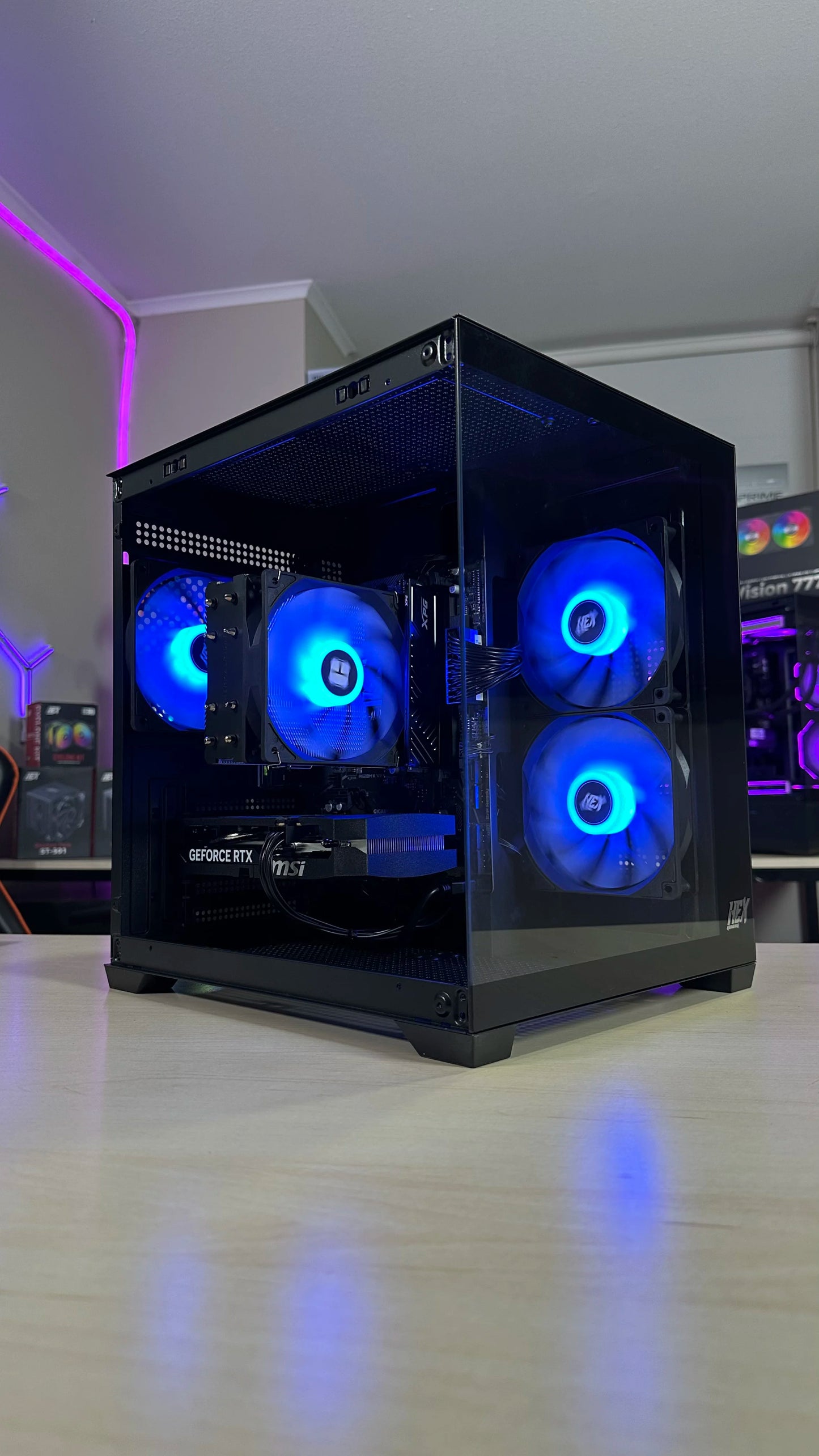 PC Gamer Entrada | Ryzen 5 5500 / RTX 3050 / 1TB / Gabinete Vidrio Templado