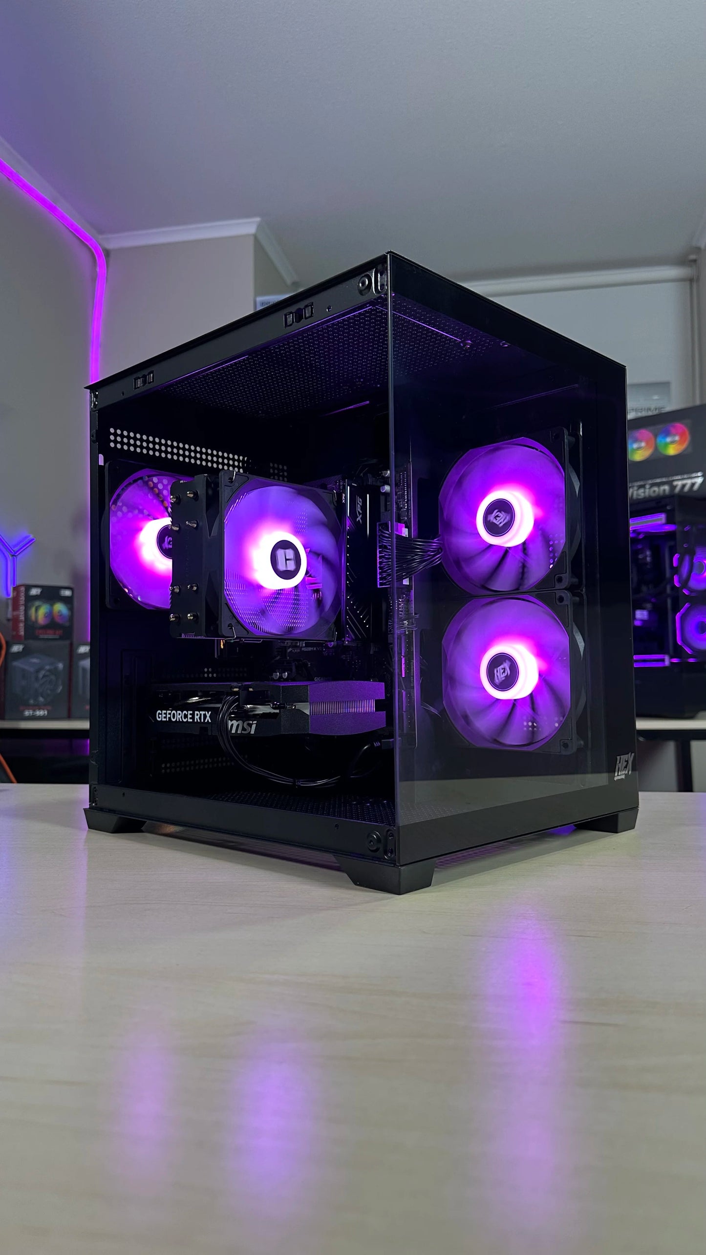 PC Gamer Entrada | Ryzen 5 5500 / RTX 3050 / 1TB / Gabinete Vidrio Templado