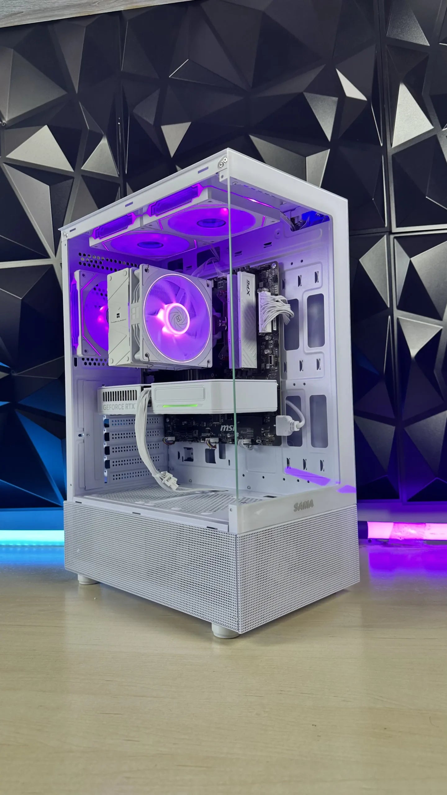 PC Gamer Entrada | Ryzen 5 5500 / RTX 5060 / Gabinete Blanco