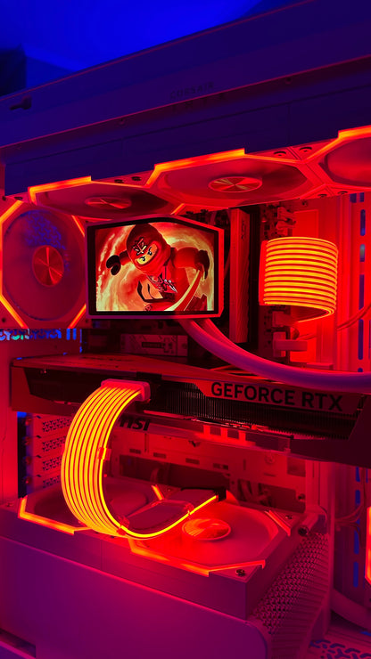 PC Gamer Gama Premium / Ryzen 7 9800X3D / RTX 5080 / Corsair 4500X / Cables Mod