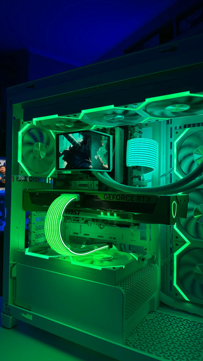 PC Gamer Gama Premium / Ryzen 7 9800X3D / RTX 5080 / Corsair 4500X / Cables Mod