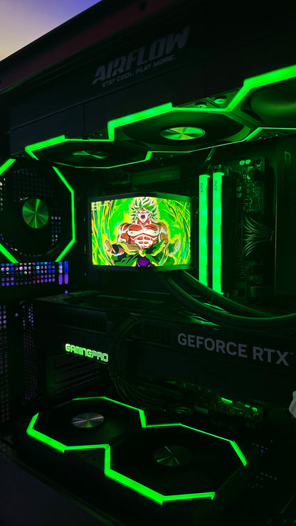 PC Gamer Alta | Ryzen 7 7800X3D / RX 9070XT / 1TB / Cougar FV270 / Liquida 360 Con Pantalla
