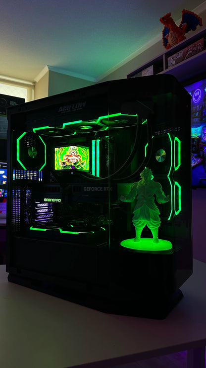 PC Gamer Alta | Ryzen 7 7800X3D / RX 9070XT / 1TB / Cougar FV270 / Liquida 360 Con Pantalla