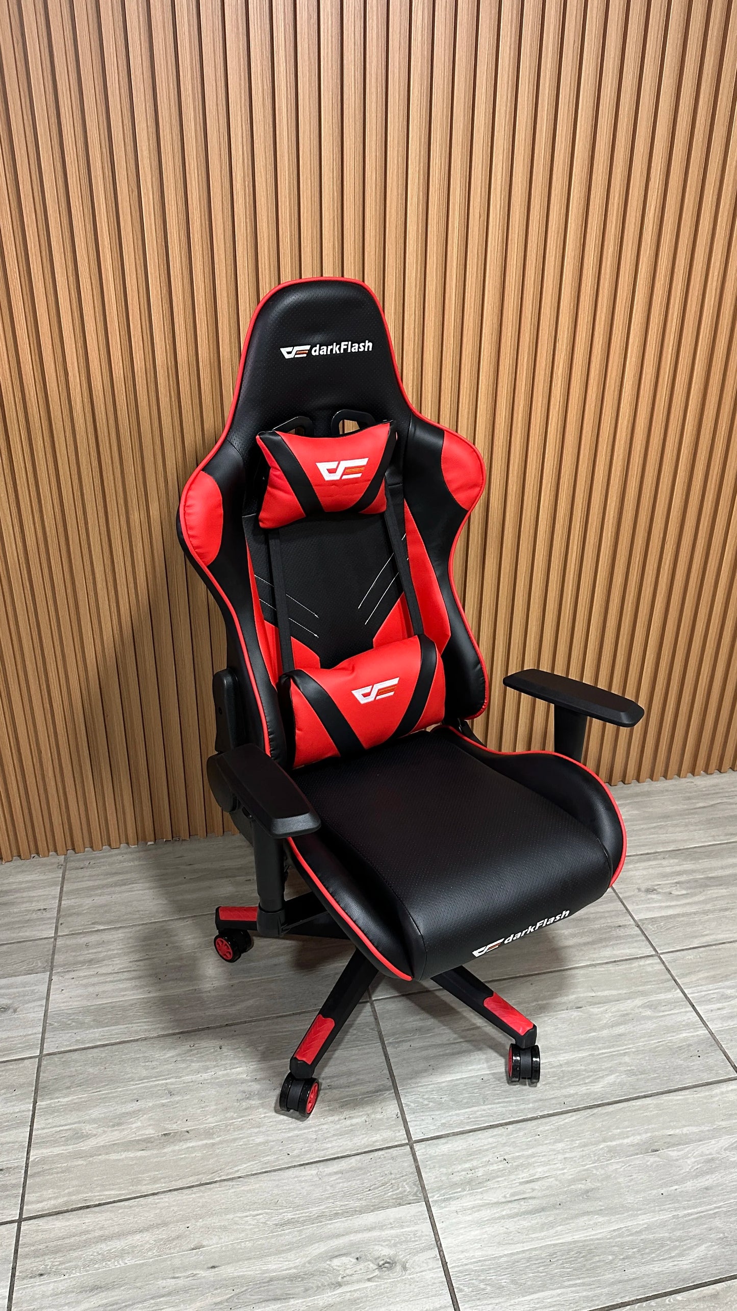 Silla Gamer Roja Profesional Darkflash Rc360 Reclinable 180°