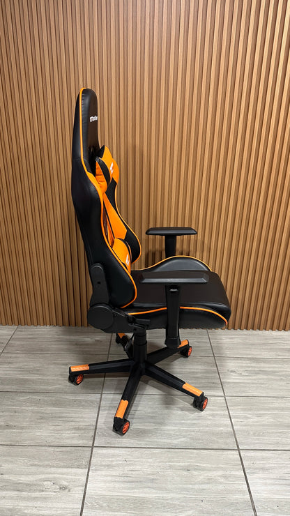 Silla Gamer Naranja Profesional Darkflash Rc360 Reclinable 180°