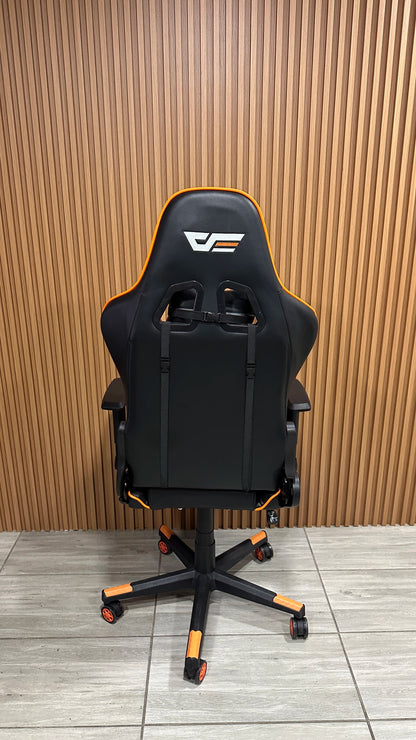 Silla Gamer Naranja Profesional Darkflash Rc360 Reclinable 180°