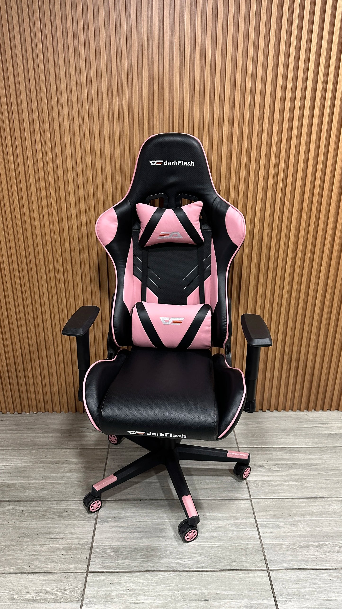 Silla Gamer Rosa Profesional Darkflash Rc360 Reclinable 180°