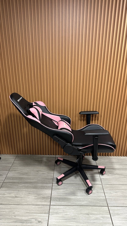 Silla Gamer Rosa Profesional Darkflash Rc360 Reclinable 180°