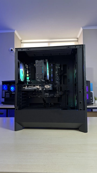 PC Gamer Gama Media | Ryzen 5 7600X / RTX 5060Ti 16GB / 1Tb Almacenamiento / Airface 180