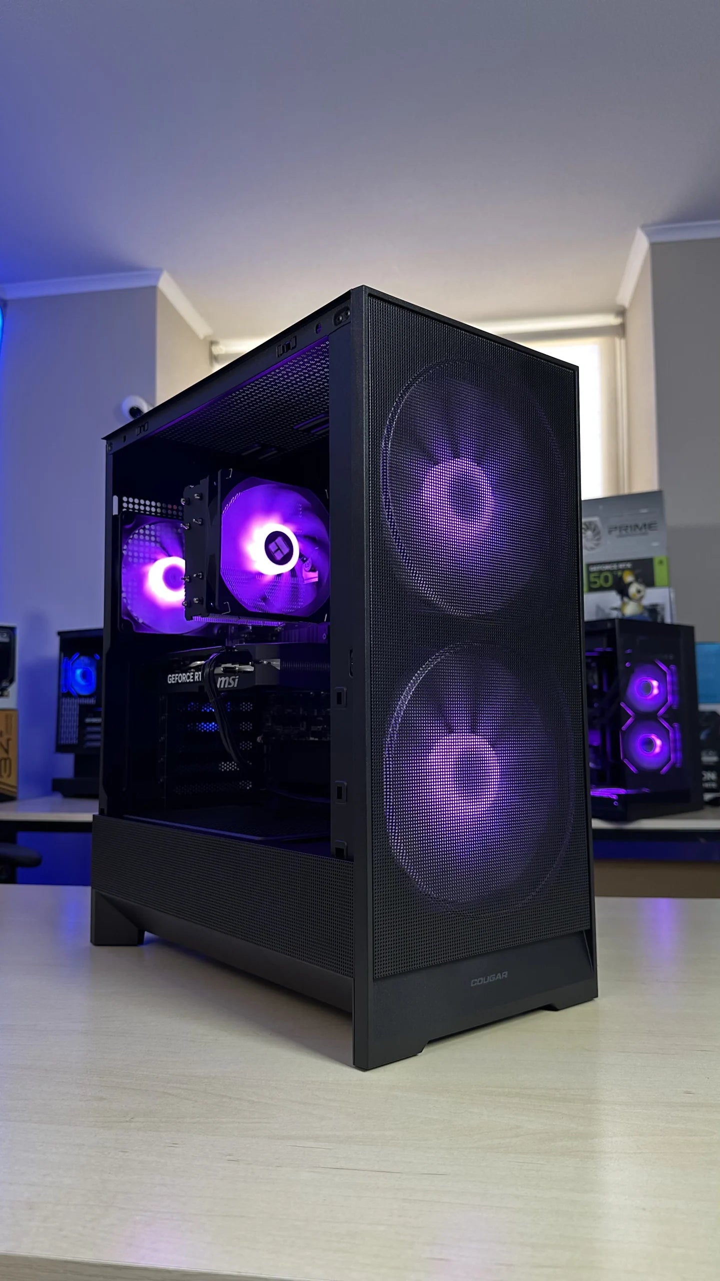 PC Gamer Gama Media | Ryzen 5 7600X / RTX 5060Ti 16GB / 1Tb Almacenamiento / Airface 180