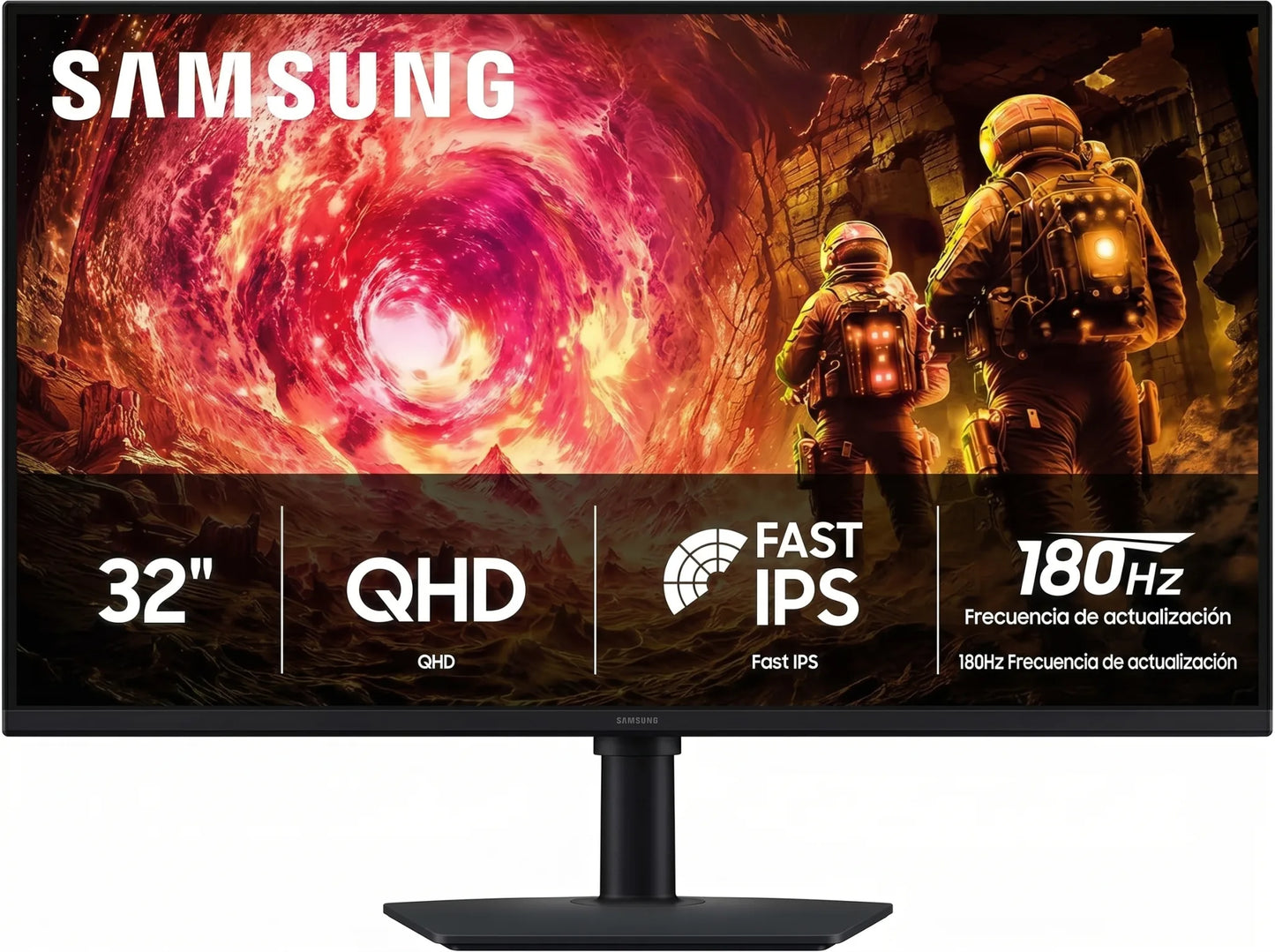 Monitor Gamer Samsung Odyssey G5 G50F 32" QHD 2540*1440 IPS HDMI 1ms(GTG) 180Hz